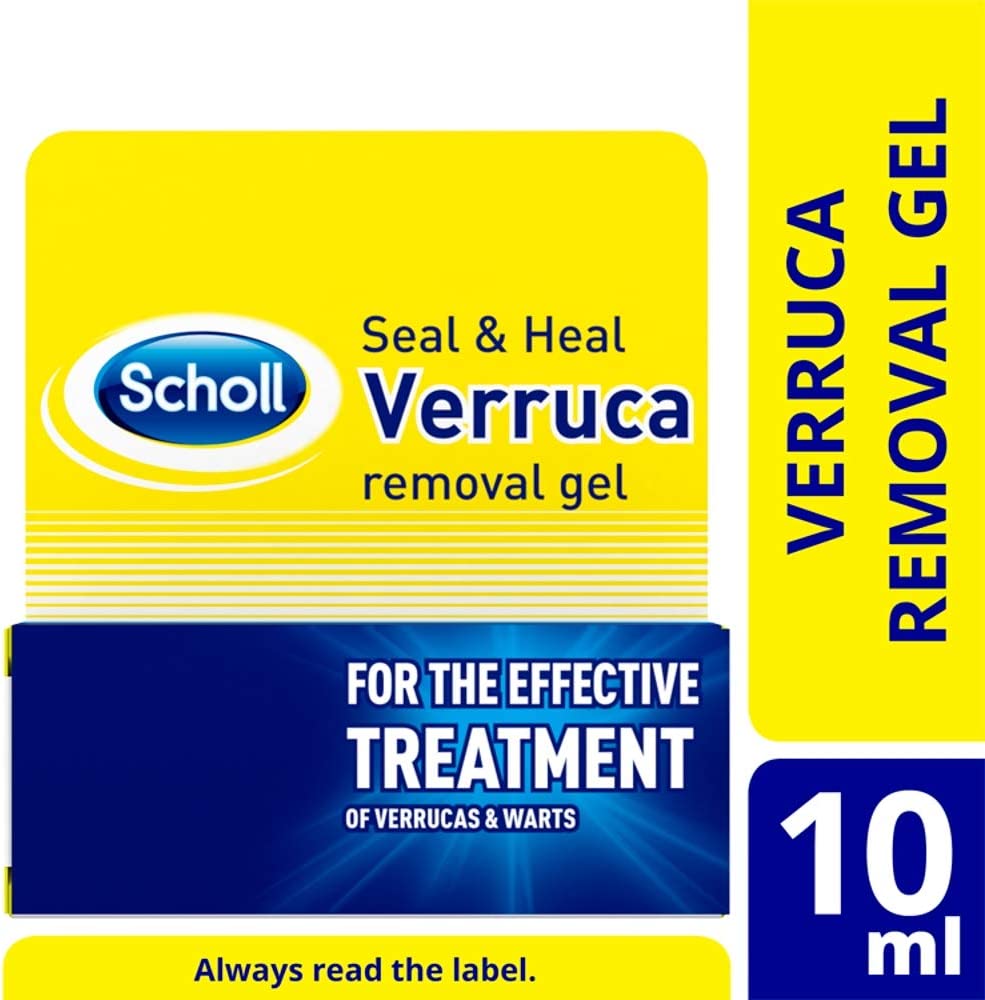 How does scholl deals verruca removal gel work