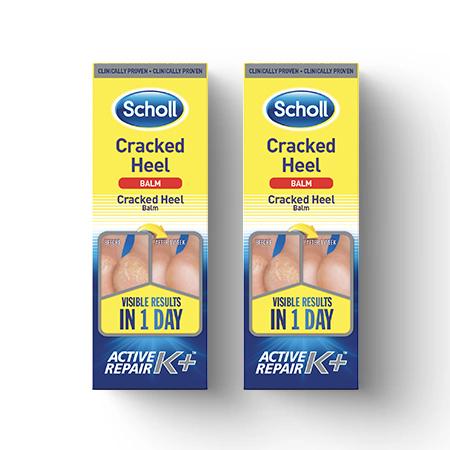 Amazon.com: Dr. Scholl's Severe Cracked Heel Repair Restoring Balm 2.5oz,  with 25% Urea for Dry, Cracked Feet, Heals and Moisturizes for Healthy Feet  : Everything Else