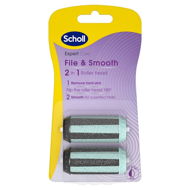 Scholl electronic foot deals file replacement heads