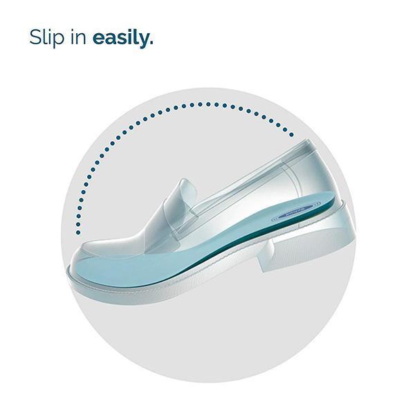 Scholl slip clearance on shoes