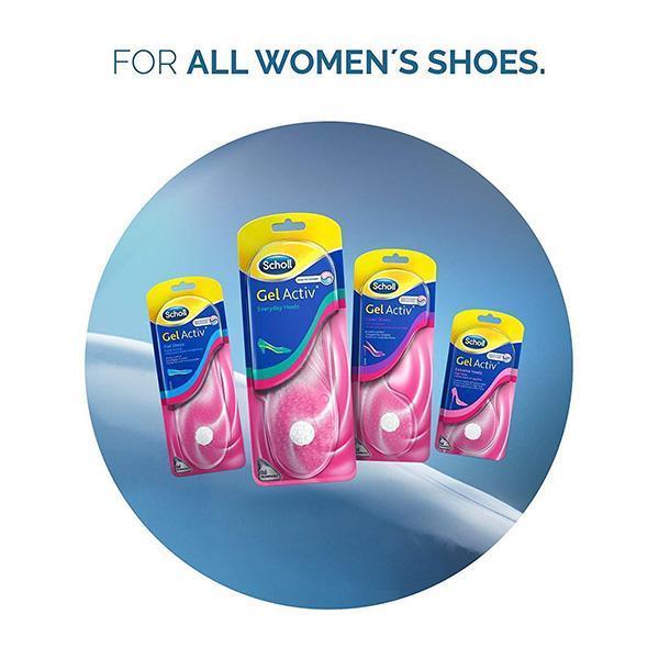 Scholl gel hot sale insoles women's