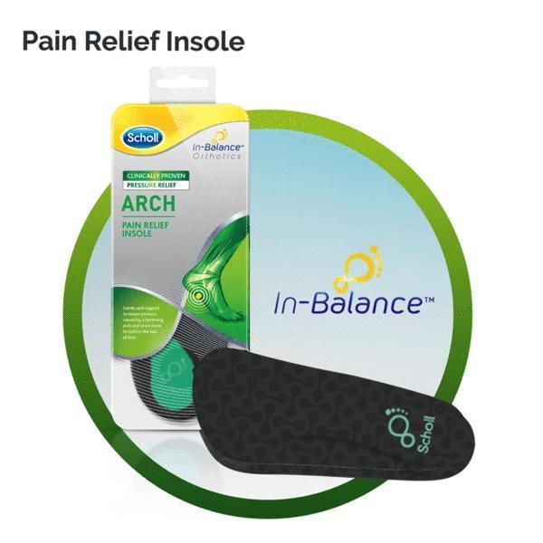 Scholl inserts best sale for flat feet